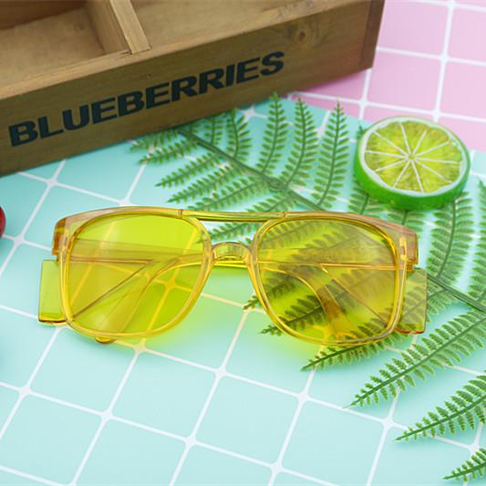 

Солнцезащитные очки женские персональные ретро большая оправа квадратные чернильные уличные очки