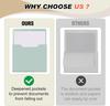 Magnetic Wall File Organizer Magnetic File Holder Refrigerator Magazine Holder for Mail Letters Paper Document Storage Rack