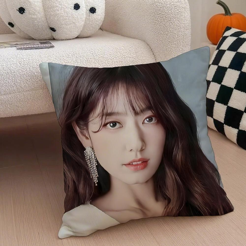actor fresh PPark Shin Hye Cushion Cover Throw Pillow Cover Hidden Button Durable Polyester Chair Cushion