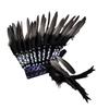 Feather Headdress in American Chief Hat for Parties Men And Women
