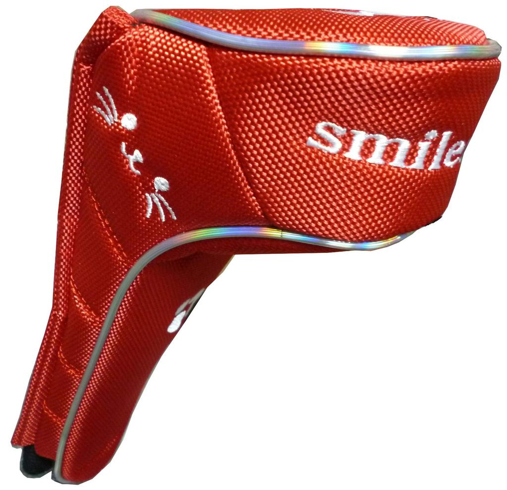 Golf Driver Headcover with Paw Print Design and Magnetic Finish (Red, for Driver)