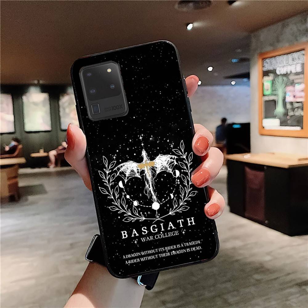 Fourth W-Wing Phone Case For Samsung S 24 Fe 25 Ultra Plus 20 Lite 21 30 22 23 24 22 Ultra 5G Fundas