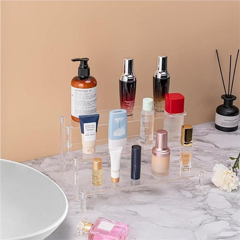 5X Acrylic Lifting Display Stand 3-Layer Perfume Tissue Display Stand Character Model Display Stand Dessert Rack