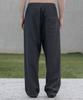 Dekkoloso Cool Flow Denim Wide Elastic Waist Pants [Raw Black]