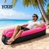 Tear-resistant Air Sofa Outdoor Inflatable Sofa, Portable Foldable Blow-up Couch, Anti Leakage Garden Chair Ergonomic Lounger for Outdoor, Beach,