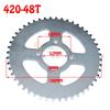420/428 31T/37T/41T/48T Motorcycle Rear Sprocket Tooth 52mm Suitable for China ATV Quad Pit Off-road Vehicle Moto Parts