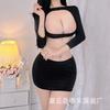 Sexy Underwear Sexy Breasts Sexy Hip Skirt Hot Nipple Sticker Female Secretary Free Uniform Suit