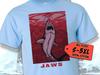 Jaws V8 T-Shirt Vintage SKY BLUE T-Shirt Dtg Digital Print Sizes S M L XL 2XL 3XL 4XL 5XL