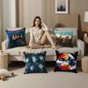 Rock Band E-Europe Pillowcase Toon Gift Cushion Cover Bedroom Home Sofa Chair Seat Decor Pillow Case