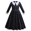 Wednesday Adams Costume for Kids Girls Adams Family Cosplay Kids Birthday Christmas Halloween Pretend Cosplay [KOVIDSUN] Kids, Costume, Dress, Dress,