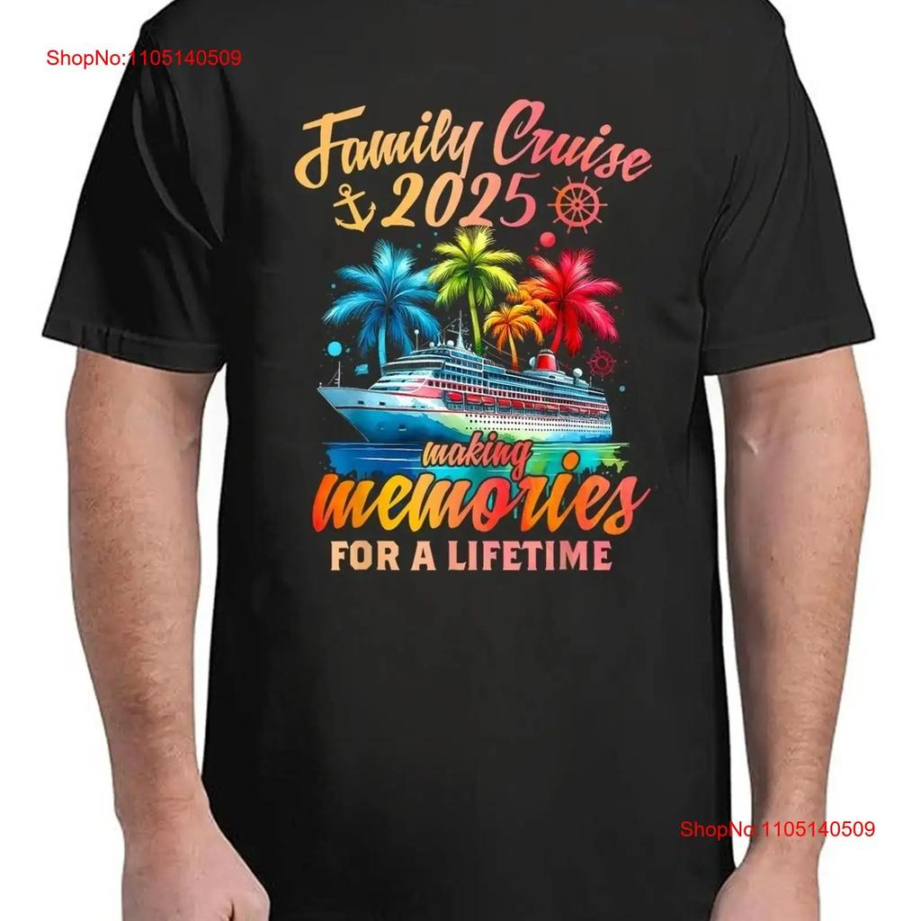 Family Cruise 2025 Matching Vacation Vintage Adult S 4xl T Shirt Vintage Stylish Stretched Versatile Soft
