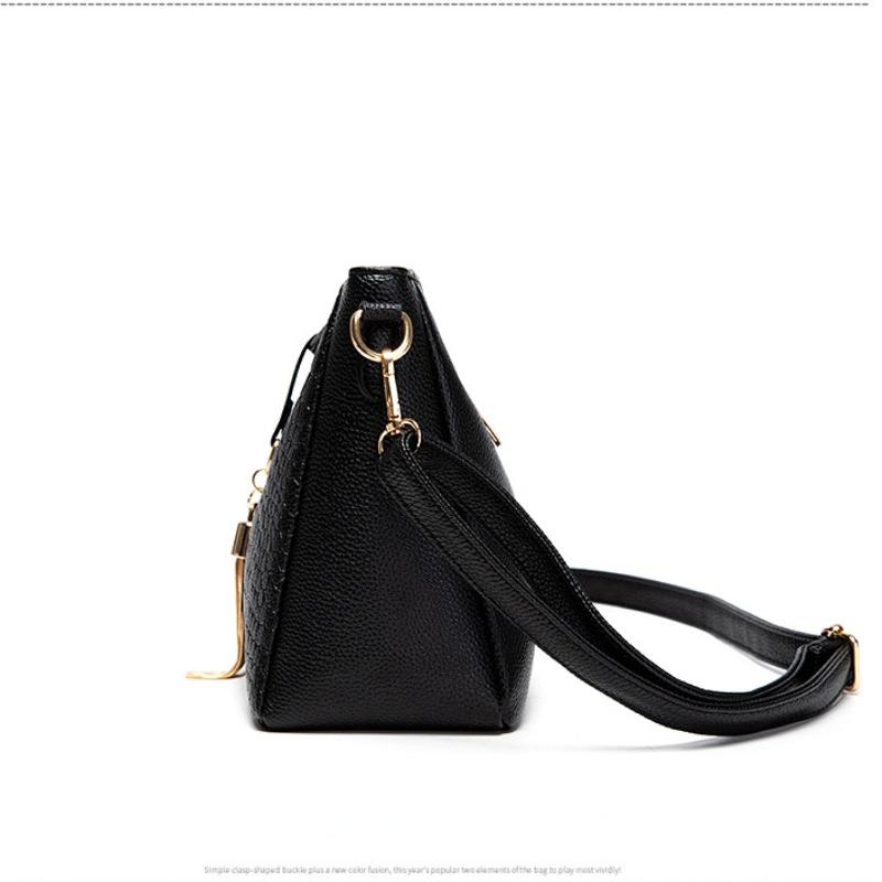 Soft Leather Bag for Women, New Fashionable Tassel Shoulder Bag, PU Leather Women's Crossbody Small Bag