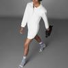 Adidas Originals BLUE VERSION Long Sleeved Dress Women's Pink White (Unisex) Long-Sleeved Dresses HK7249