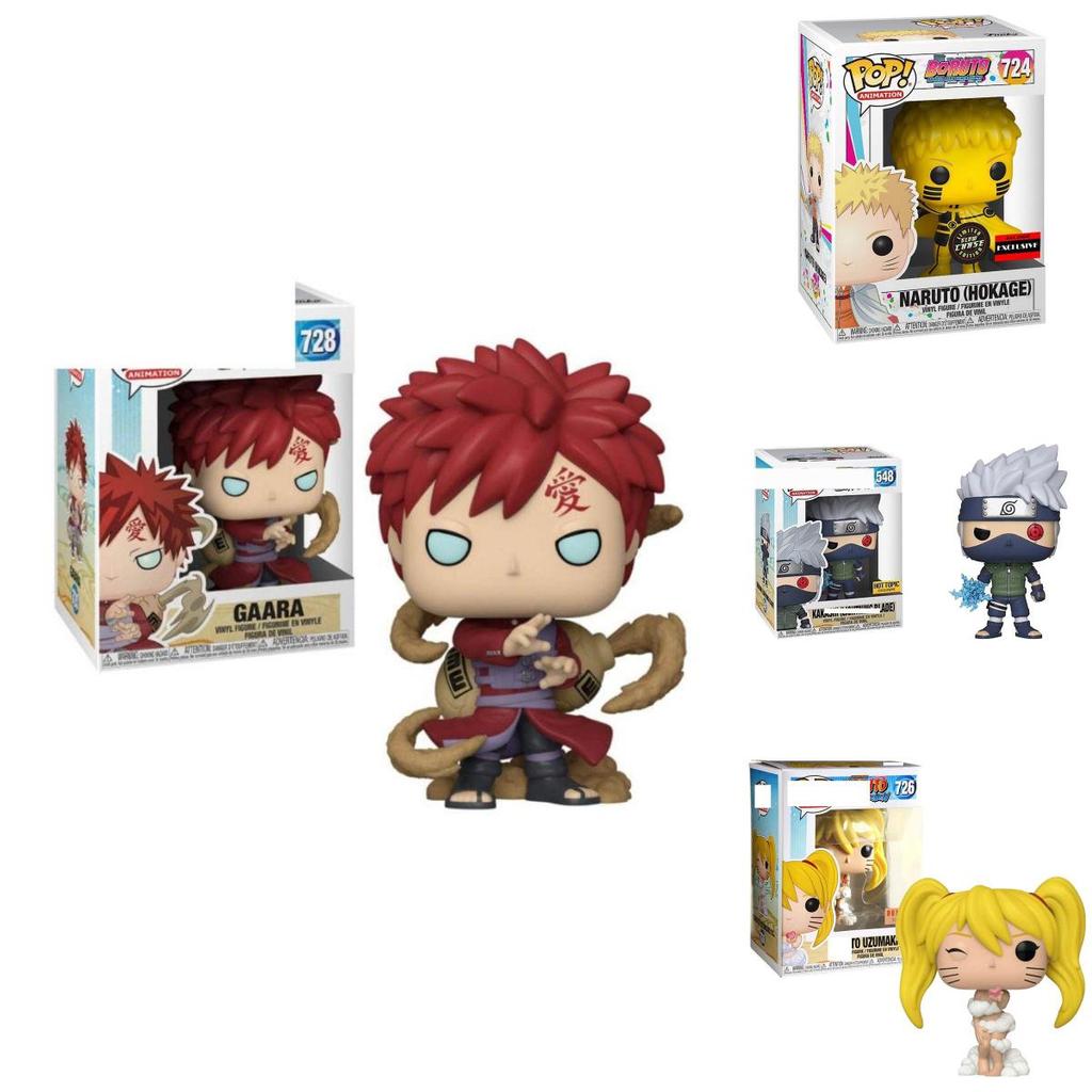Hochwertige Pop Trans Naruto Actionfigur Spielzeug mit Sasuke und Kakashi