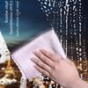 Streak-Free Glass Towel: Water-Absorbent, Lint-Free Fish Scale Cloth for Dishes and Table Cleaning