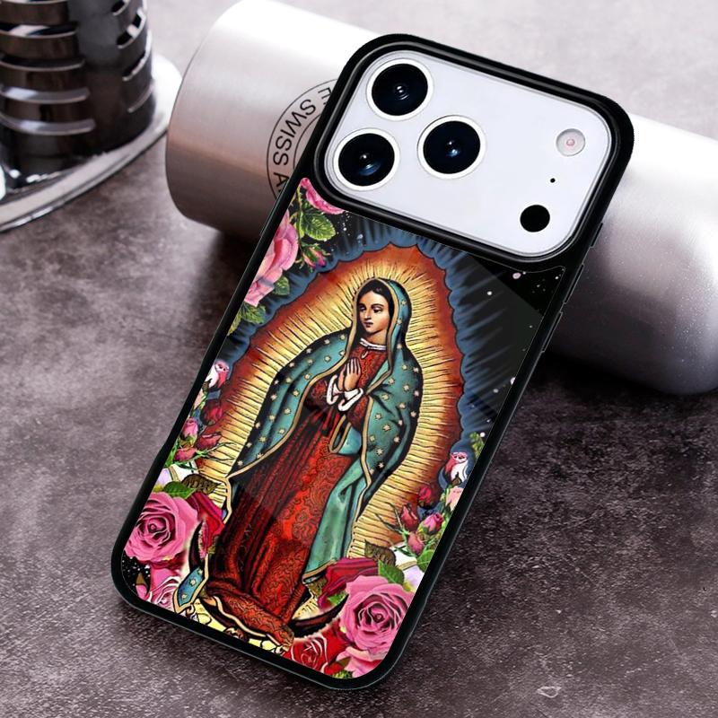 Buddha Jesus Guadalupe Phone Case For iPhone 17 16 15 14 13 12 11 Pro Max Plus 17Air Soft Silicone Cover