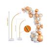 Balloon Arch Kit Free Bending Shape Half Arch Balloon Stand with Base Balloon Column Kit for Wedding Birthday Party Decorations