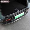 LINNUNU for zeekr 7x Car Accessories Trunk Protector Sill Plate Rear Bumper Guard Trim Door cover stainless steel accessories