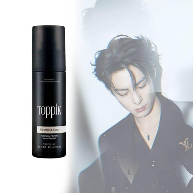 Toppik Hair Building Fibers For Men And Women Thickening Hairline And Concealing Bald Spots In Black Color