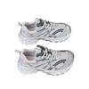 Thick-soled Leather Mesh Breathable Dad Shoes Women's 2025 New Height-increasing Versatile Outdoor Mountaineering Sports Shoes Running Shoes Tide