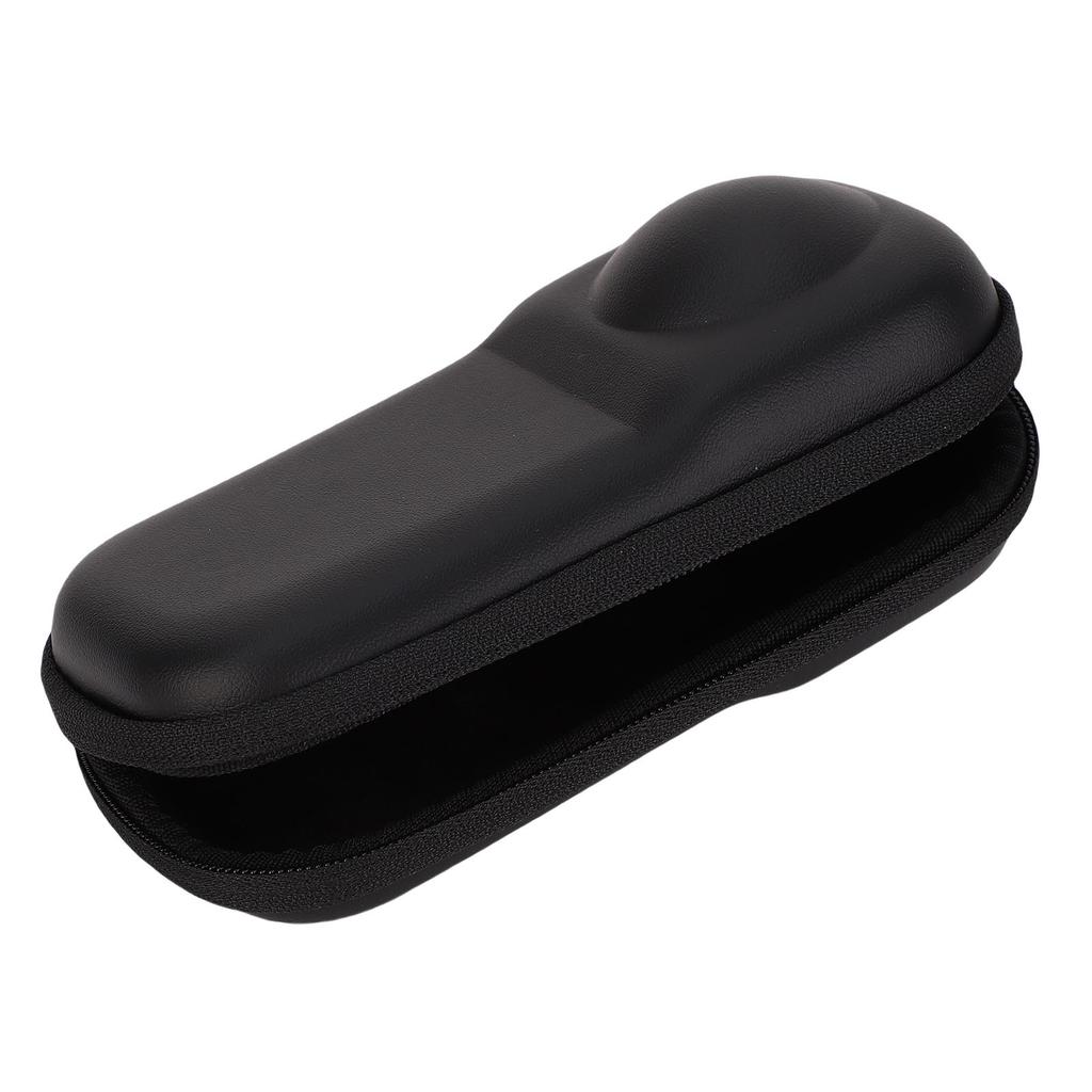 Hard Shell Storage Bag Fit for Insta360 X5 Camera Water Proof PU Carrying Case Protective Cover Black
