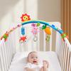 Baby Unicorn Teething Toy With Plush Material For Car Seat And Crib Decor
