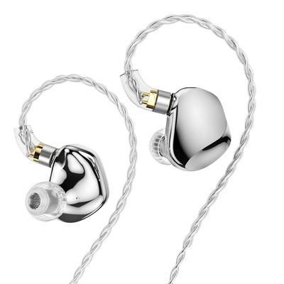 TRN Ear Monitor High Resolution Earphones Hybrid Monitor Earphones High Sound Isolation IEM Earmoni Wired Jack QDC Detachable Cable VXpro+ 8BA+1DD