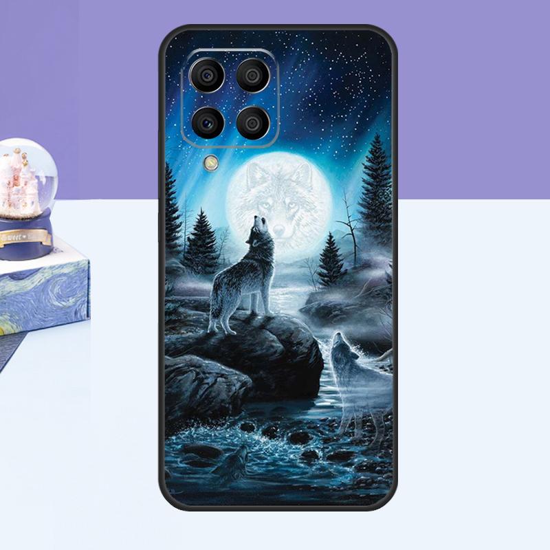 

Wolf Art Case For Samsung Galaxy M14 M54 M13 M23 M16 M11 M21 M31 M20 M34 M52 M32 M12 M36 M56 M15 M55 Samsung M35
