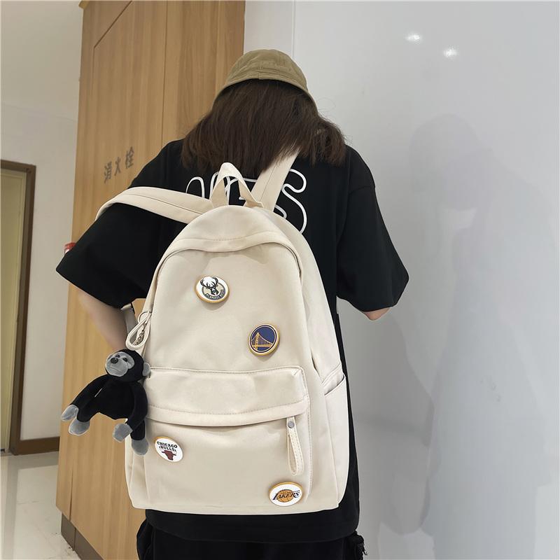 Mochila Mujer Color sólido Nylon Hombro Mochilas escolares para niñas  Universidad femenina Mochila de viaje de gran capacidad comprar a buen  precio — entrega gratuita, reseñas reales con fotos — Joom