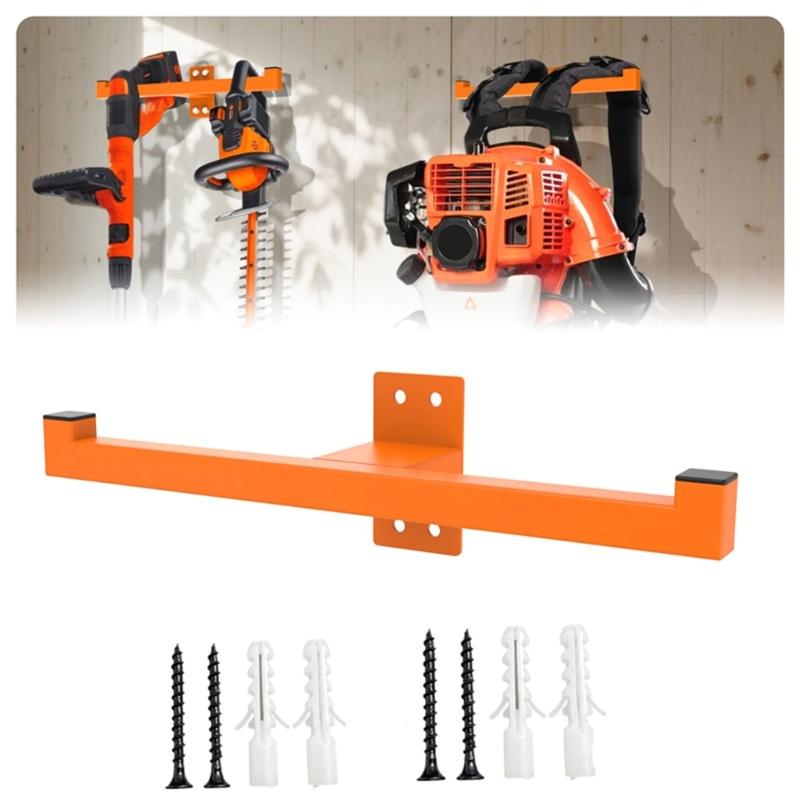 Trimmer Storage Rack for Lawn Care Tool Wall Mounted Trimmer Holder Rack For Organizing Garage Workshop And Yard Tool