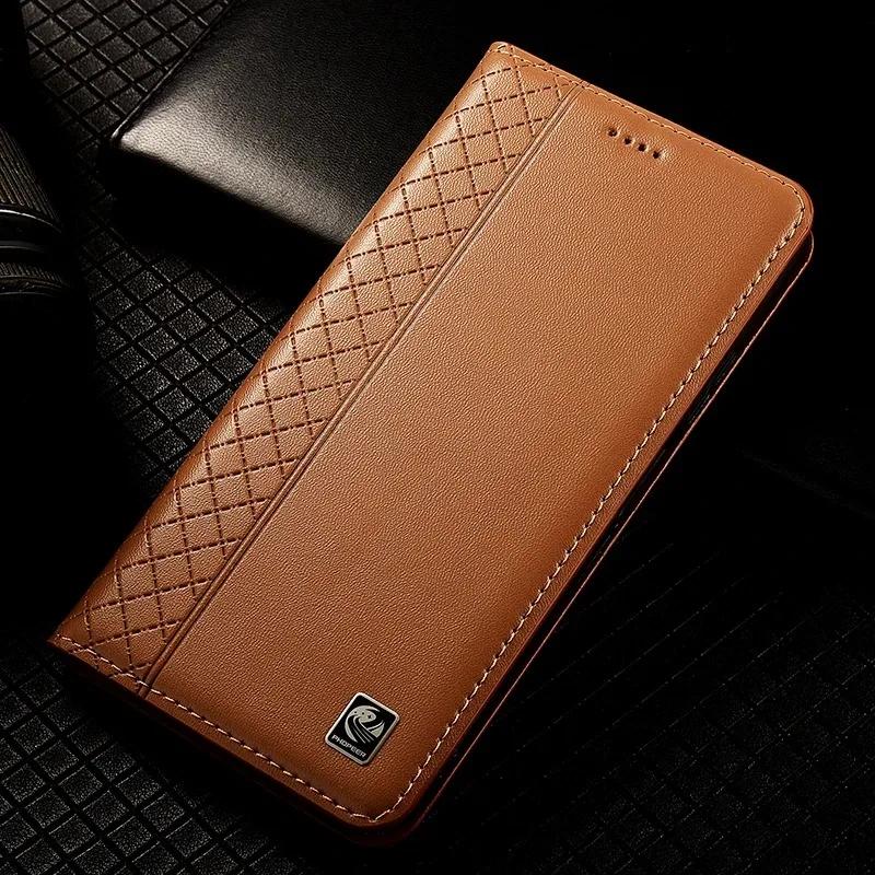 

Чохол зі справжньої шкіри Наппа для Xiaomi Poco X2 X3 X4 X5 X6 X7 F7 GT Pro NFC Neo Ultra Магнітна книжка Гаманець Чохли для телефону Poco X6 Neo хакі