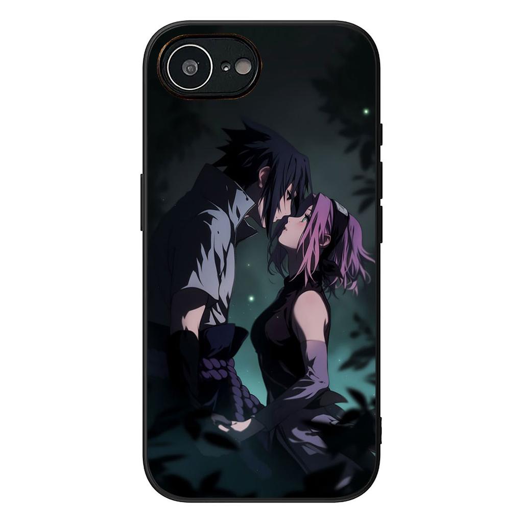Haruno Sakura Uchiha Sasuke Narutos Phone Case for Apple iPhone 16 17 Air 14 15 Pro Max Plus 16+ 16E 14+ ProMax Protective Cover