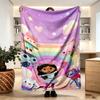 Gabby's Dollhouse Print Blanket - Soft & Comfortable, for Bedroom, Travel, Sofa, Home Decoration - Birthday Christmas Gift for Friend