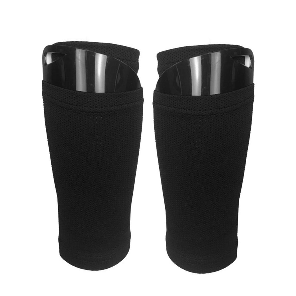 Adult Soccer Shin Guard Sock Outdoor Sports Football Shin Guard for Men Women Black