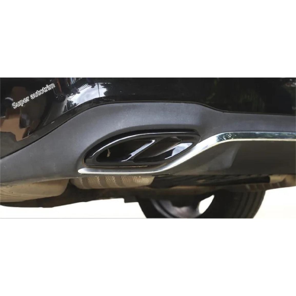 Rear Tail Dual Exhaust End Pipe