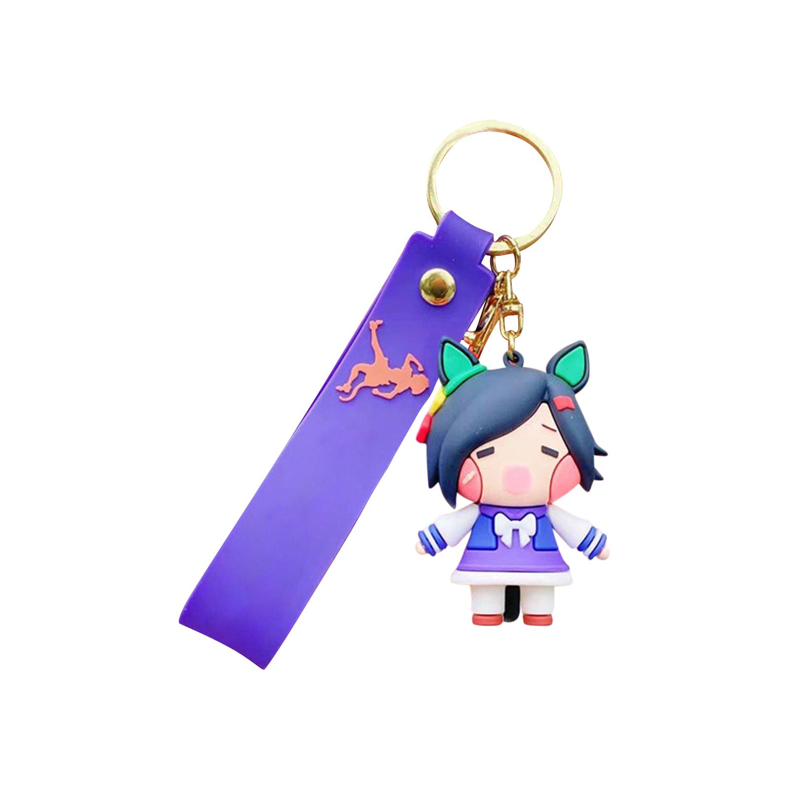 

Keychain Pendant Student School Bag Cute Decoration Small Gift One Size