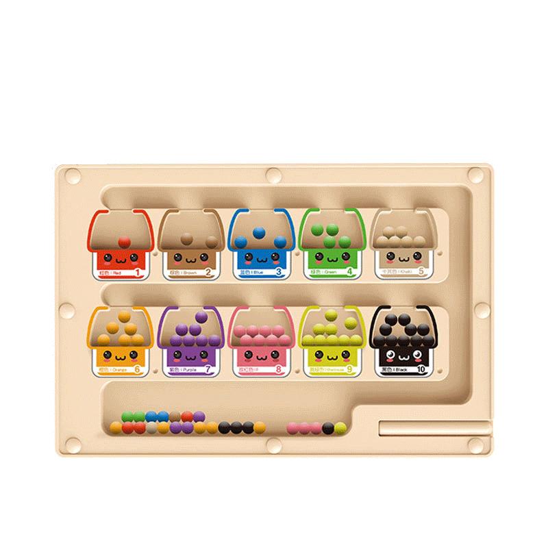 

Children Magnetic Maze Walking Ball Baby Early Concentration Training Writing Logic Thinking Education Puzzle Toys s for 3 year Round Sensory