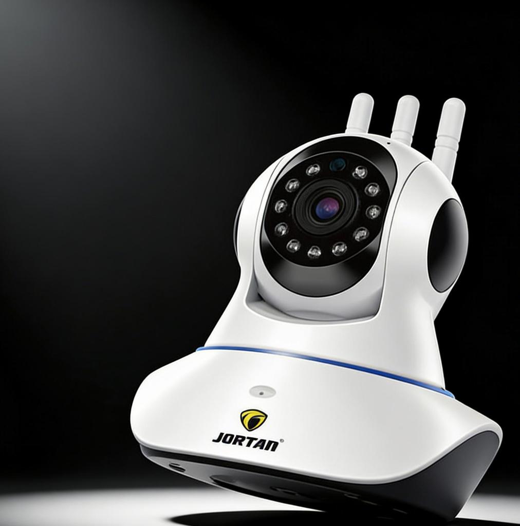Telecamera di sicurezza da pavimento, sensore CMOS da 2 megapixel, visione notturna a infrarossi, connettività Wi-Fi e controllo PTZ