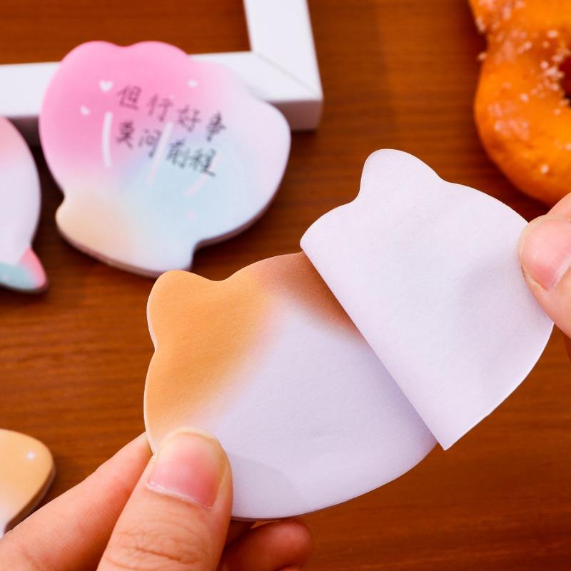 Gradient Sticky Notes for Students Cute and Sticky Note Taking Notes That Can Be Pasted Messages Stationery