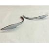 Car ABS Chrome Chrome Back Rear View Eyebrow Side Mirror Strip Cover Sticker Trim Frame For Honda Fit Jazz 2014 2015 2016 2017