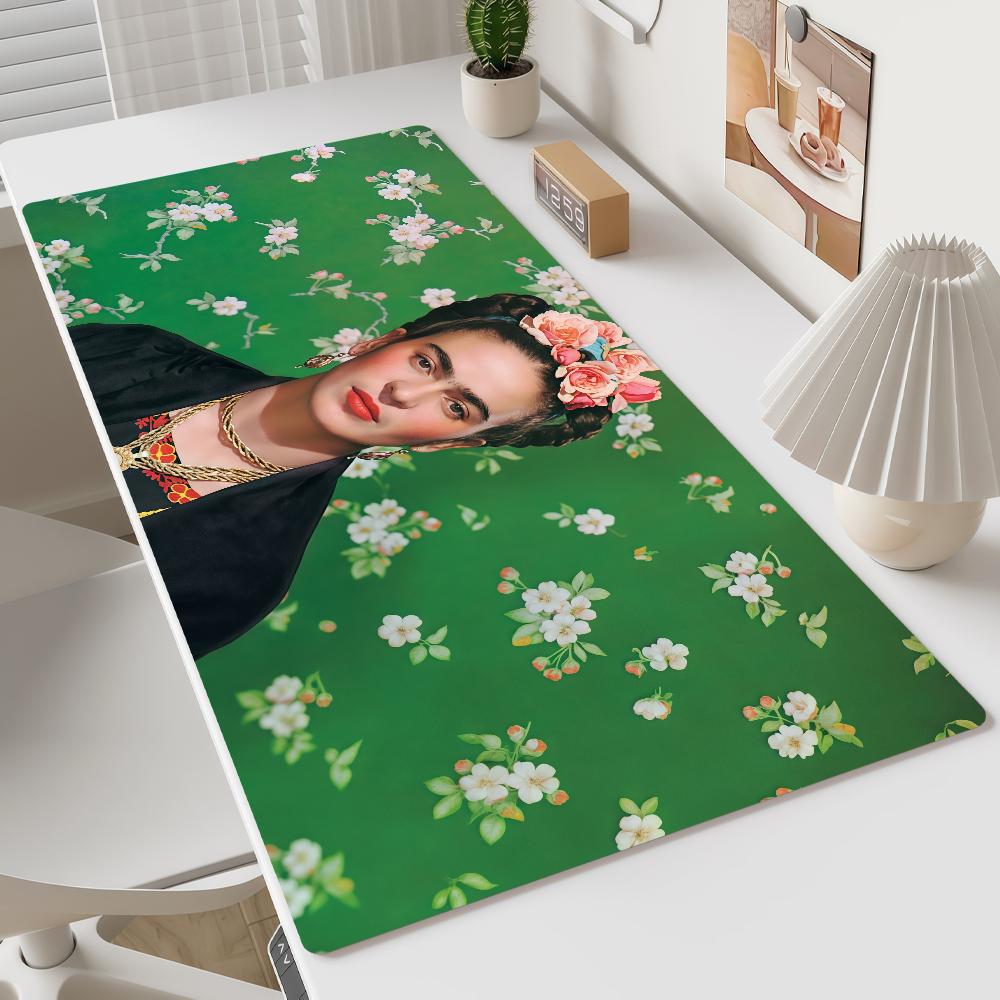 Mouse Pad F-Frida MousePad Non-slip Kahlo Lockedge Office Student Gaming Thickened Large Art Writing Pad Cushion