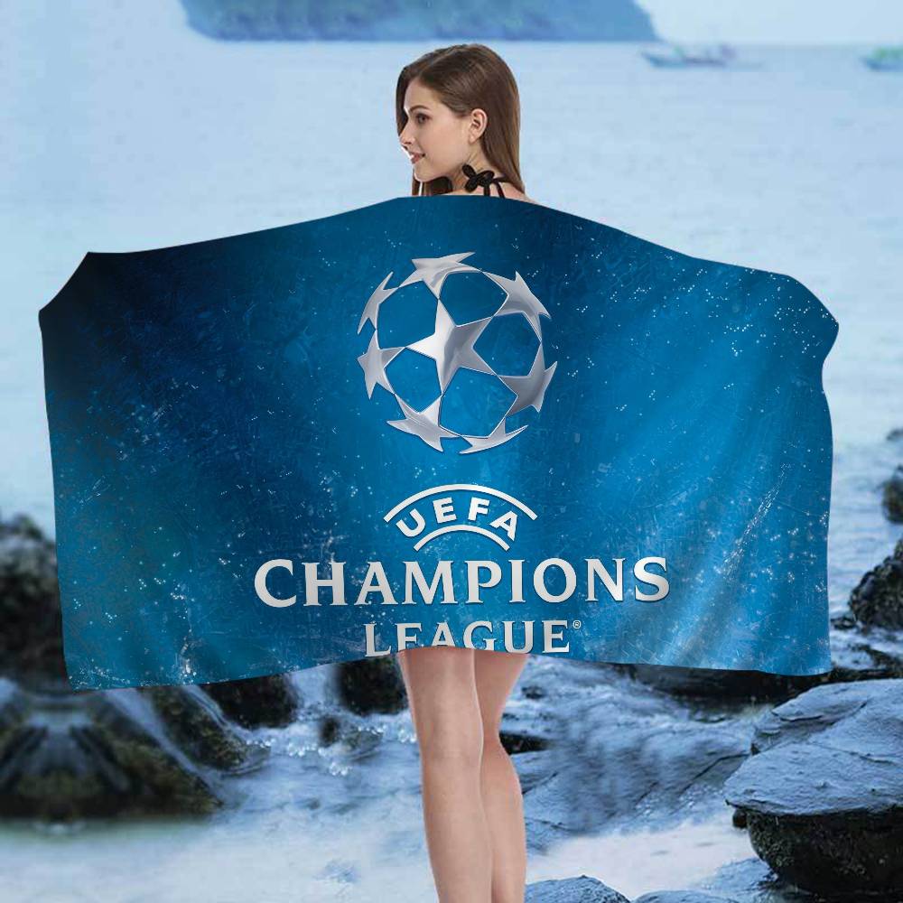 Fashion C-Champions Beach Towel Colorful Bath Towels for Girl Microfiber Quick Dry Sand Free Beach Yoga Spa Gym Pool