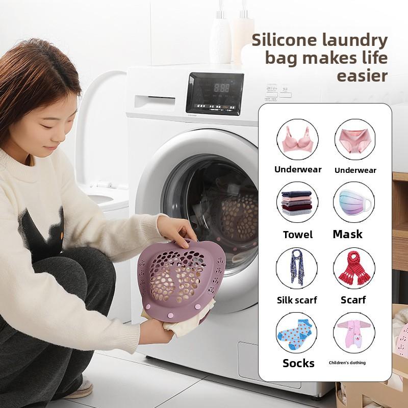 Silicone Laundry Bag for Bras and Underwear Anti-Deformation Protective Wash Bag