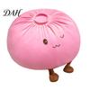 Cute Cartoon Elf Cushion Dumpling Plush Throw Pillow, Soft Stuffed Food Toy for Kids Adults, Cozy Nap Pillow Teens Decorative Bun Bedroom Sofa Living
