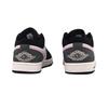 Jordan Air Jordan 1 Black Pink Toes Abrasion Resistant Low top Vintage Basketball Shoes Men's Black Pink II3788-003(Team2267-)