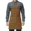Professional Kitchen Apron,Oil-proof Canvass Aprons with Large Pocket for Men Women,Chef Work Apron for Grill Restaurant Bar