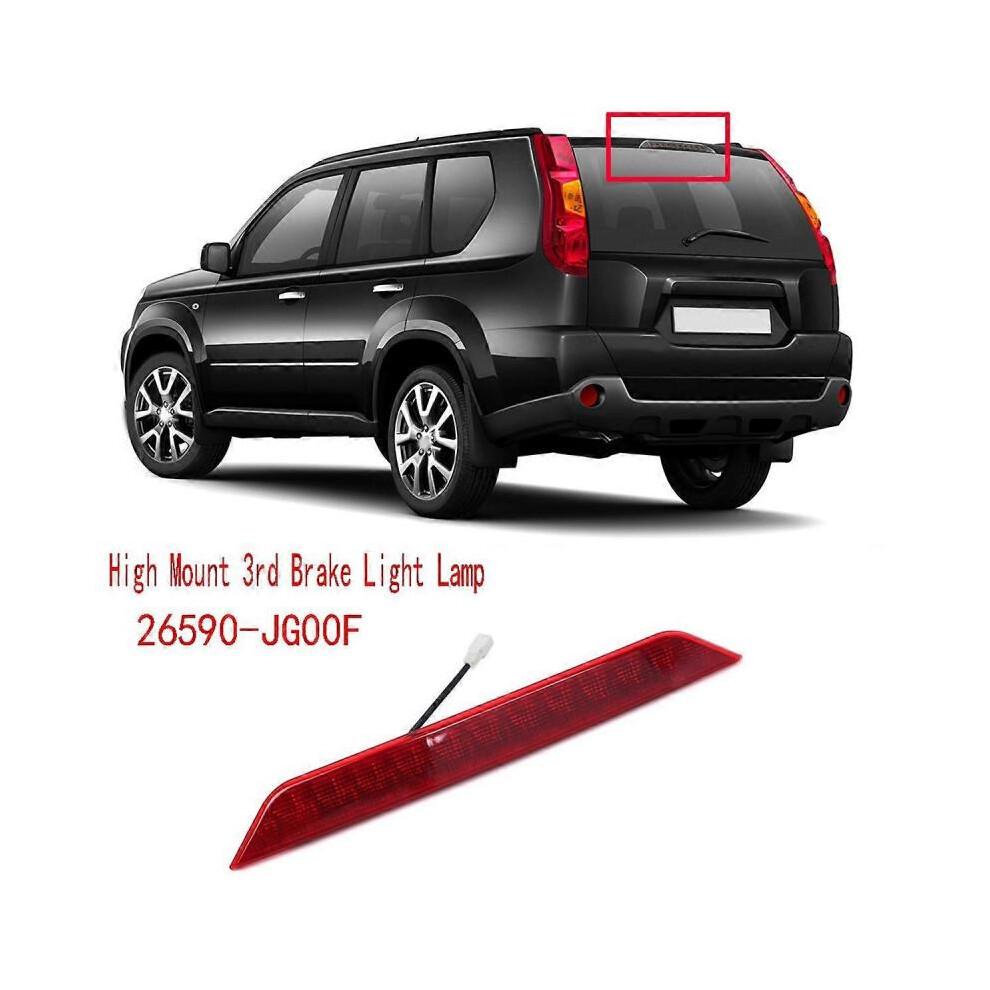 (Červená)Vysoko umiestnené 3. brzdové svetlo pre Nissan X-Trail T31 2008-2013 LED zadné brzdové svetlo 26590-JG00F
