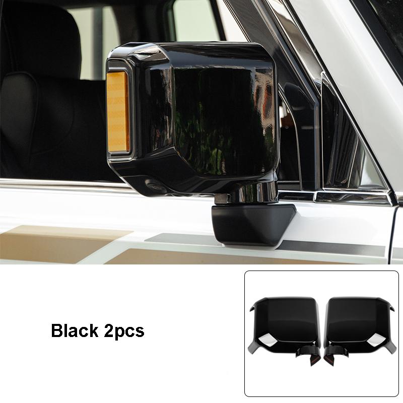 

Декоративная накладка на боковое зеркало заднего вида для Toyota Prado Land Cruiser 250 LC250 2025 2025, наклейка, черная