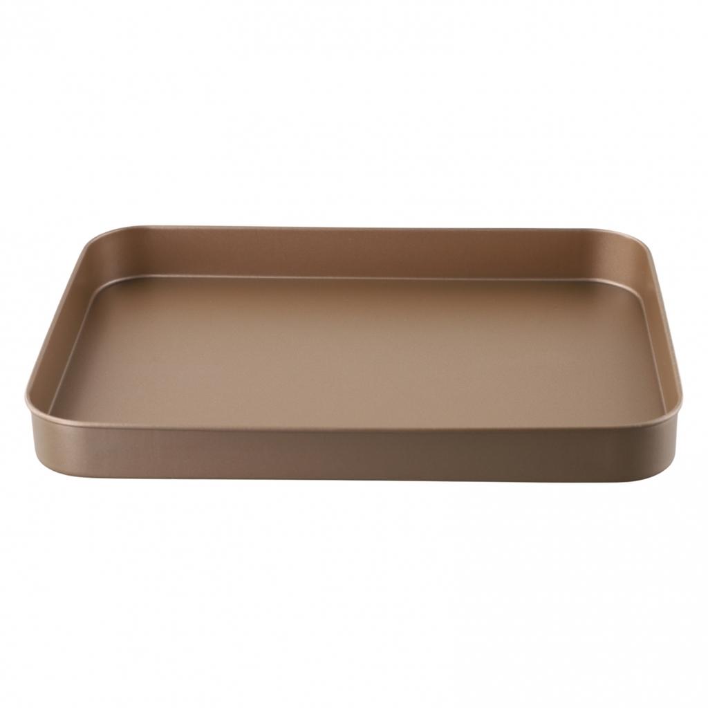 Bandeja Rectangular para Hornear Panes en Horno de Cocina con Recubrimiento Antiadherente