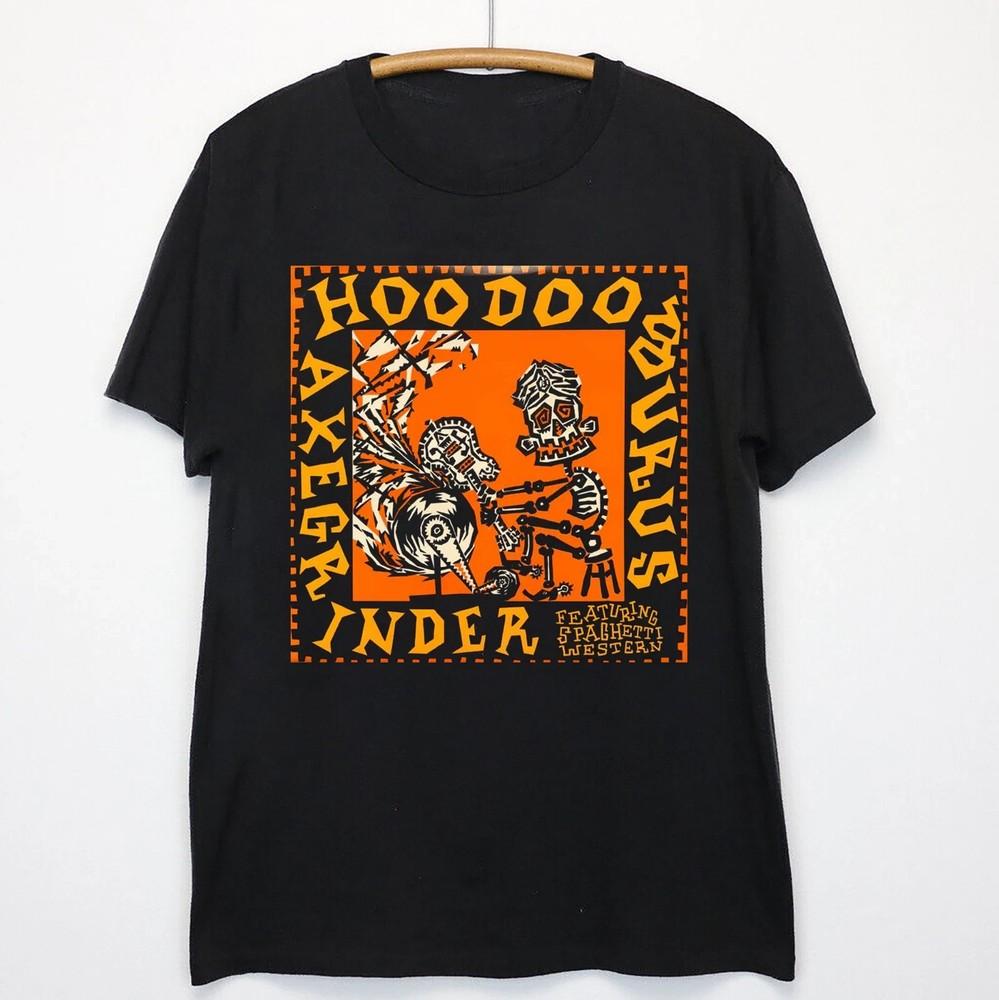 

Axegrinder HOODOO GURUS Band Gift For Fan S2345XL Black Tshirt T180 Unisex T-Shirt XXXL